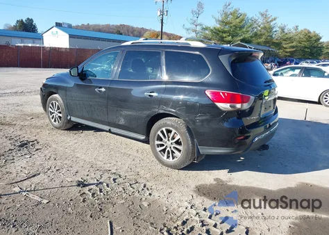 2016 Nissan Pathfinder S from USA, damaged, VIN 5N1AR2MM0GC664838
